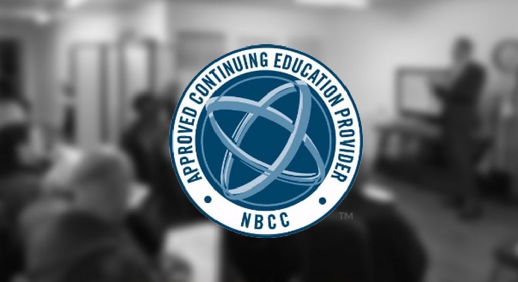 Approved continuing education provider by the NBCC